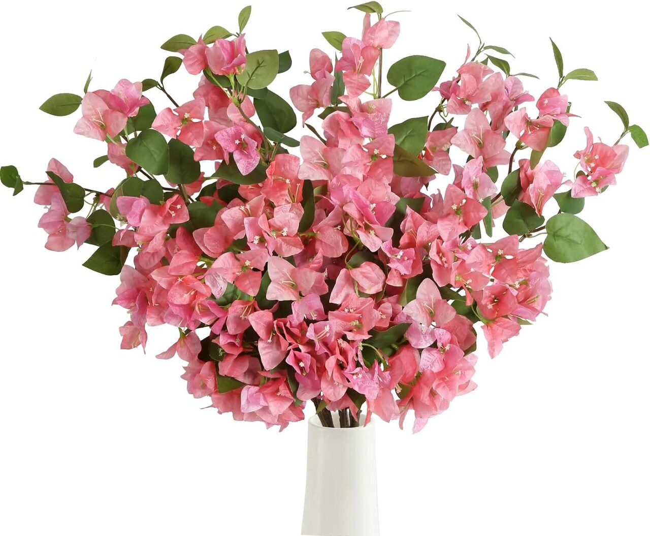 12pcs Silk Bougainvillea Artificial Flowers Table Centerpieces